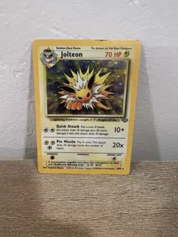 Pokemon Jolteon TCG Jungle 4/64 Holo 1st Edition Rare Card - Image 1