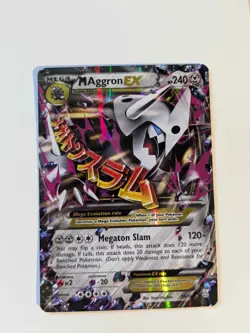 Mega Aggron EX - 94/160 - 2015 XY Primal Clash Full Art Ultra Rare - Pokemon - Image 1