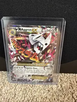 M Aggron EX Ultra Rare XY - Primal Clash 94/160 NM Never Played Mint Condition - Image 1