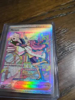 Pokemon TCG Miriam Scarlet & Violet Holo Special Trainer Card 251/198 Base Set - Image 2