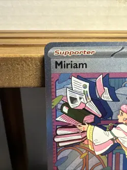 Pokemon TCG Miriam Scarlet & Violet Holo Special Trainer Card 251/198 Base Set - Image 2