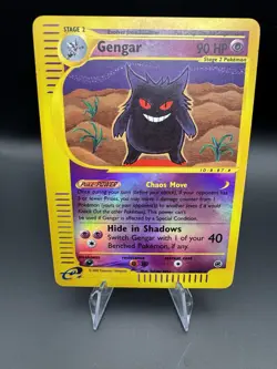 Gengar 48/165 Reverse Holo Pokemon Expedition Base Set Rare WOTC Vintage - Image 1