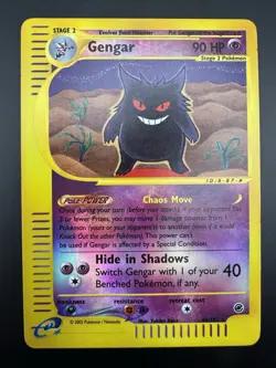 Gengar 48/165 Reverse Holo Pokemon Expedition Base Set Rare WOTC Vintage - Image 3