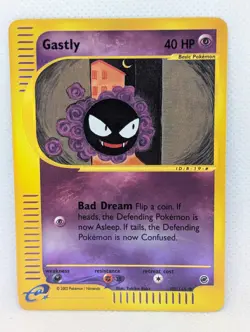 Gastly 109/165 Expedition Base Set Reverse Holo Rare Pokemon TCG Nintendo Gengar - Image 1