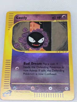 Gastly 109/165 Expedition Base Set Reverse Holo Rare Pokemon TCG Nintendo Gengar - Image 3