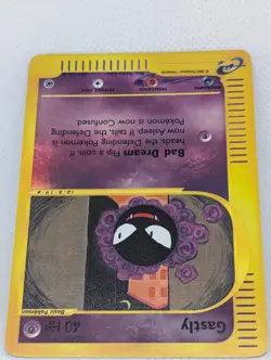 Gastly 109/165 Expedition Base Set Reverse Holo Rare Pokemon TCG Nintendo Gengar - Image 4