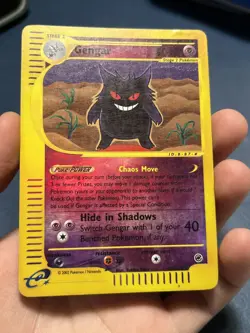 Gengar 48/165 Pokemon Expedition Reverse Holo Rare Card - Image 2