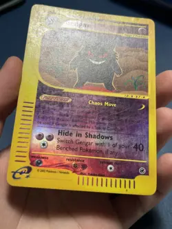 Gengar 48/165 Pokemon Expedition Reverse Holo Rare Card - Image 3