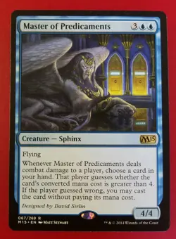 1x Master of Predicaments | M15 Magic 2015 | MTG Magic Cards - Image 1