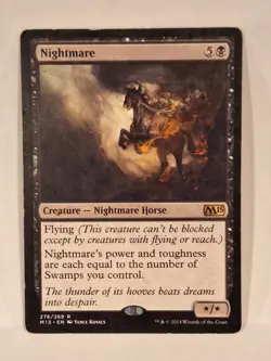 Nightmare - Magic 2015 Core Set M15 - Magic the Gathering MTG - Image 1
