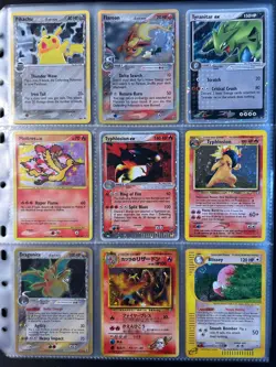 Lot of 90 ALL HOLO Vintage Pokemon Card Binder Collection - Image 2