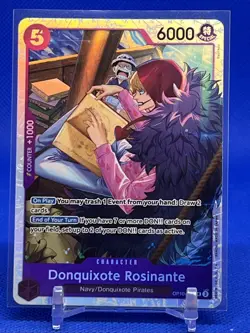 Donquixote Rosinante OP10-072 Foil Character One Piece CCG Card Game - Image 1