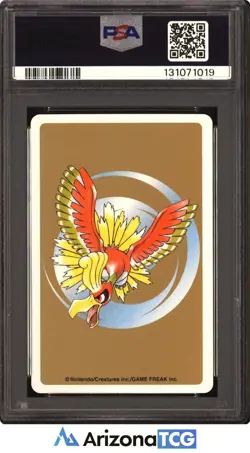Pokemon 2000 Blissey 242 Queen Of Spades Gold Playing Card Japanese PSA 10 - Image 2