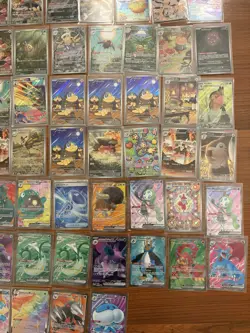 Pokemon Lot IR, SR, UR Near Mint x 96 Cards - Image 5