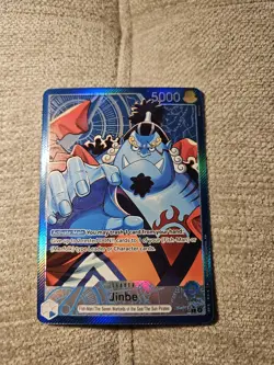 Jinbe L Parallel OP14-040 Japanese ONE PIECE Card Seven Heroes of the Blue Sea - Image 1