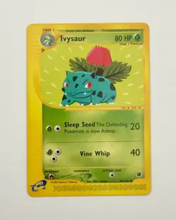 Pokemon Card - Ivysaur Expedition #82/165 Uncommon 2002 Non-Holo - Image 1