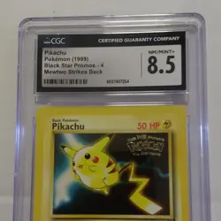 Pokemon Pikachu 04/53 Wotc Promo 1999 CGC 8.5 Regular Pokemon Card - Image 2