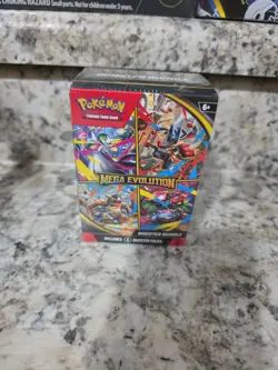 Pokemon Mega Evolution Booster Bundle Trading Card Game Factory Sealed 6 Packs - Image 1