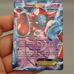 Deoxys EX Team Plasma BW82 Holo Black White Black Star Promo Pokemon TCG Card NM - Image 2