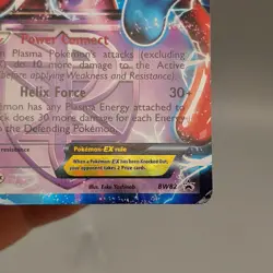 Deoxys EX Team Plasma BW82 Holo Black White Black Star Promo Pokemon TCG Card NM - Image 5