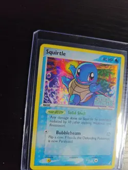 Squirtle Reverse Holo 64/100 ex Crystal Guardians 2006 Pokemon Card - Image 3