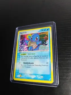 Squirtle Reverse Holo 64/100 ex Crystal Guardians 2006 Pokemon Card - Image 5
