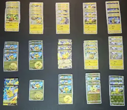72 Lot Pokemon TCG Card S.Chinese CS5.1C 002/004 Pikachu Holo JL89 - Image 1