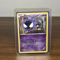Gastly #58/162 - XY Breakthrough - Reverse Holo Common Pokemon Card - Image 1