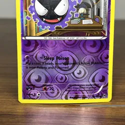 Gastly #58/162 - XY Breakthrough - Reverse Holo Common Pokemon Card - Image 4