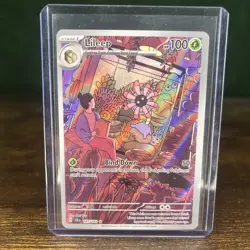 Pokemon TCG Lileep Card Stellar Crown 145/142 NM/Mint Condition - Image 1