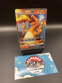 Pokemon TCG Charizard GX Hidden Fates Holo Card 9/68 Mint Condition - Image 3