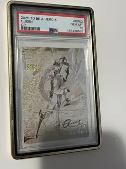 2025 Card.Fun To Be Hero X #GP02 Queen GP PSA 10 POP 1!!! - Image 5