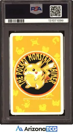 Pokemon 1998 Muk 089 5 Of Spades Pokemon Yellow Playing Card Japanese PSA 8 - Image 2