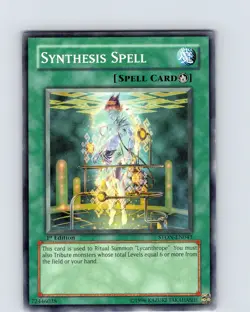 Yu-Gi-Oh TCG Synthesis Spell STON-EN043 1st Edition Regular Common Card NM - Image 1