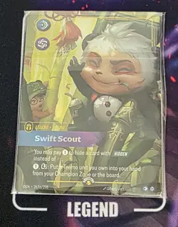 Riftbound Worlds 2025 Panda Teemo Swift Scout SEALED Promo Card (English) - Image 1