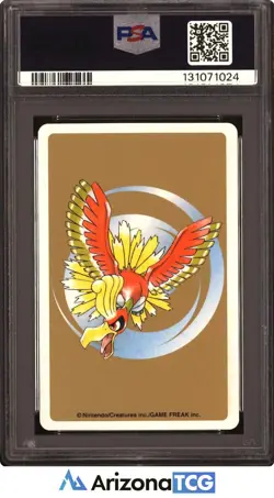 Pokemon 2000 Zubat #041 8 Of Clubs Pokemon Gold Playing Cards Japanese PSA 9 - Image 2