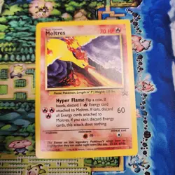 Pokemon Moltres TCG Black Star Promos 21 Regular Promo Non-Holo Card - Image 1