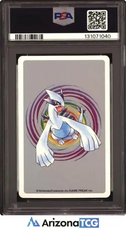 Pokemon 2000 Weedle 013 8 Of Hearts Pokemon Silver Playing Card Japanese PSA 9 - Image 2