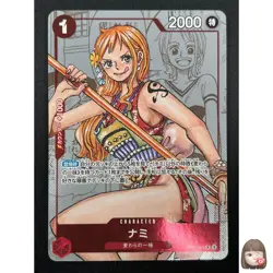 [NM] Nami ONE PIECE Card Game Japanese OP01-016 Girls Edition Parallel R 18J48 - Image 1
