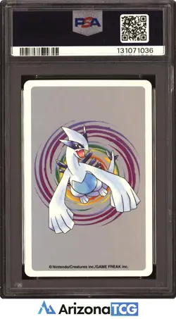 Pokemon Silver 2000 Nidorino #033 3 Of Hearts Playing Card Japanese PSA 9 - Image 2