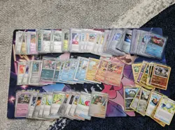 390+ Pokemon TCG Reverse Holos Bulk Card Lot NO ENERGY & 4 Surging Sparks decks - Image 4