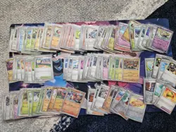 390+ Pokemon TCG Reverse Holos Bulk Card Lot NO ENERGY & 4 Surging Sparks decks - Image 5