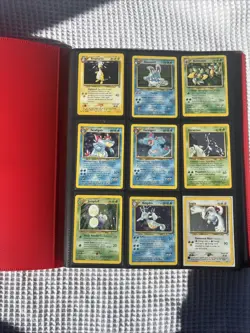 Neo Genesis 111 100% Complete Master Set Pokemon Cards Holo Swirls [MP-DMG] - Image 1