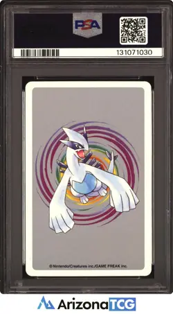 Pokemon Silver 2000 Tauros #128 6 Of Diamonds Playing Card Japanese PSA 9 - Image 2