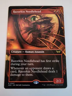 Razorkin Needlehead (Borderless) Duskmourn: House of Horror Regular - Image 1