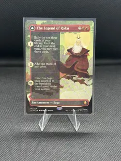 The Legend of Roku Avatar Roku - BORDERLESS MTG Avatar: Non Foil - Image 2