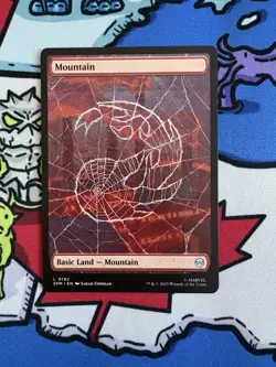 Mountain x1 Mtg Full Art Marvel’s Spider-Man - Image 1