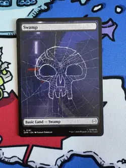 Swamp x1 Mtg Full Art Marvel’s Spider-Man - Image 1