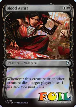 Blood Artist Showcase 326 MTG Innistrad Remastered Uncommon NP Foil - Image 1