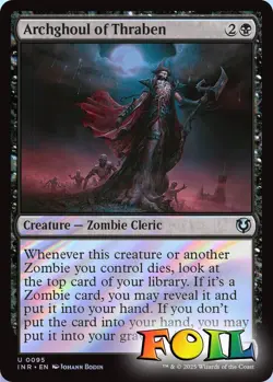 Archghoul of Thraben 095 MTG Innistrad Remastered Uncommon NP Foil - Image 1